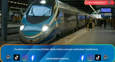 Pendolino wraca na trasę Bielsko-Biała Ustka z nowym rozkładem i komfortem
