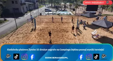 Turniej siatkówki plażowej w Żywcu pełen emocji i młodzieżowej rywalizacji.