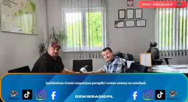 Spółdzielnia Gronie rozpoczyna porządki i ważne zmiany na osiedlach