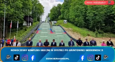 Nowoczesny kompleks skoczni w Bystrej po gruntownej modernizacji