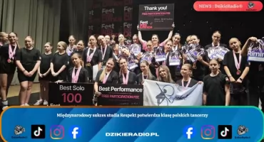 Termometry sukcesów studia tańca Respekt na międzynarodowym festiwalu