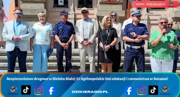 31. Ogólnopolskie Dni Bezpieczeństwa w Bielsku Białej kształtują postawy na drogach.