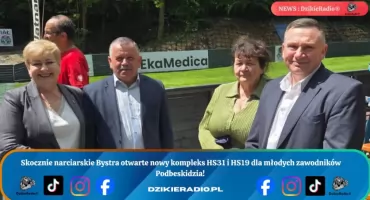 Nowoczesny kompleks skoczni w Bystrej otwarty. Szansa dla młodych talentów.
