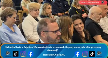Debata w Sejmie o przyszłości Niebieskiej Karty i pomocy ofiarom przemocy.