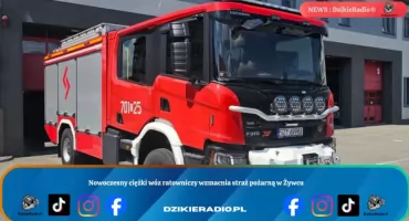 Nowoczesny ciężki wóz ratowniczy wzmacnia straż pożarną w Żywcu