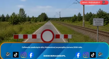 Całkowite zamknięcie ulicy Malowniczej na początku czerwca 2026 roku
