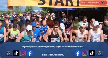 Biegacze z powiatu żywieckiego pokazują siłę na Półmaratonie w Lemanach