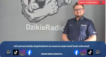 Od czerwca każdy niepełnoletni na rowerze musi nosić kask ochronny