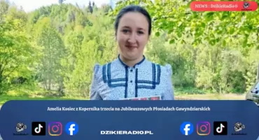 Amelia Kosiec z Kopernika trzecia na Jubileuszowych Płosiadach Gawyndziarskich