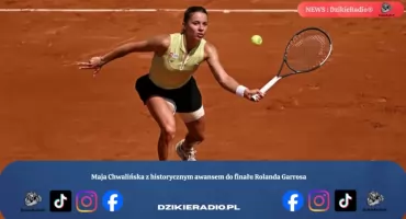 Maja Chwalińska zagra w wielkim finale Rolanda Garrosa