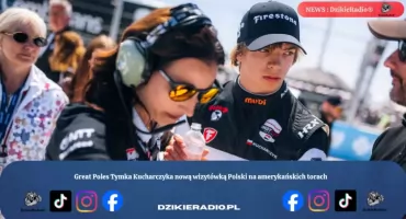 Tymek Kucharczyk promuje Polskę na amerykańskich torach wyścigowych w projekcie Great Poles
