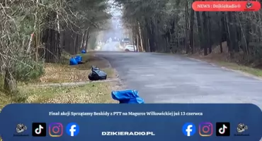 Finał akcji Sprzątamy Beskidy z PTT na Magurce Wilkowickiej już 13 czerwca