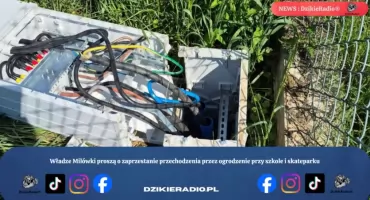 Władze Milówki proszą o zaprzestanie przechodzenia przez ogrodzenie przy szkole i skateparku