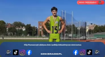 Filip Piwowarczyk zdobywa złoto i podbija lekkoatletyczne mistrzostwa