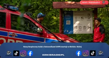 Nowy Bezpieczny Szlak z Ratownikami GOPR startuje w Bielsku-Białej