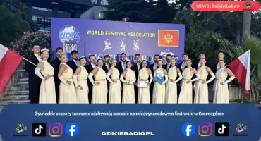 Żywieckie zespoły taneczne zdobywają uznanie na międzynarodowym festiwalu w Czarnogórze