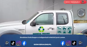 Skradziono Forda Rangera w Łodygowicach właściciel prosi o pomoc