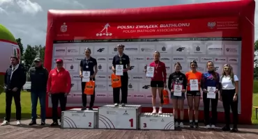 Sukcesy młodych biathlonistów BLKS Żywiec na starcie sezonu w Czarnym Borze