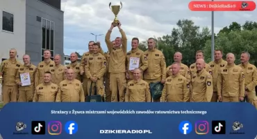 Strażacy z Żywca mistrzami wojewódzkich zawodów ratownictwa technicznego