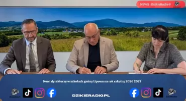 Nowi dyrektorzy w szkołach gminy Lipowa na rok szkolny 2026 2027