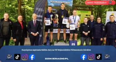 Zwycięstwo aspiranta Rafała Jury na VII Wojewódzkim Półmaratonie Górskim