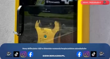 Nowy defibrylator AED w Słotwinie wzmacnia bezpieczeństwo mieszkańców