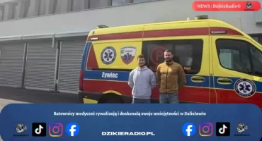 Ratownicy medyczni rywalizują i doskonalą swoje umiejętności w Sulisławiu