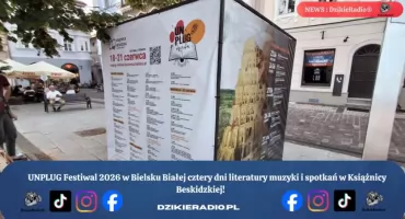 Unplug Festiwal 2026 w Bielsku Białej cztery dni kultury i inspiracji.