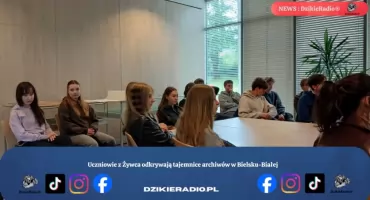 Uczniowie z Żywca odkrywają tajemnice archiwów w Katowicach
