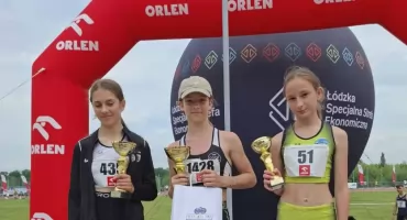 Brązowy medal Kariny Kaszy dla MKS Żywiec w finale lekkoatletycznym w Łodzi