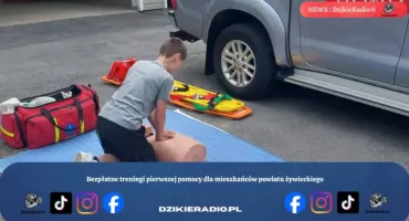 Bezpłatne treningi pierwszej pomocy dla mieszkańców powiatu żywieckiego