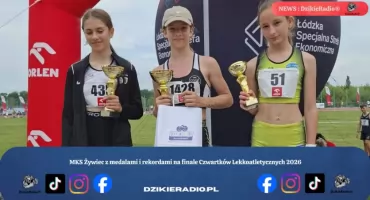 MKS Żywiec z medalami i rekordami na finale Czwartków Lekkoatletycznych 2026
