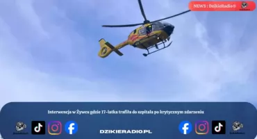 Interwencja w Żywcu gdzie 17-latka trafiła do szpitala po krytycznym zdarzeniu