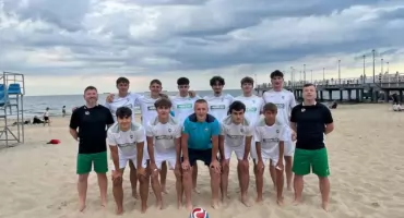Podokręg Bielsko-Biała zadebiutował w Mistrzostwach Polski U21 w beach soccerze