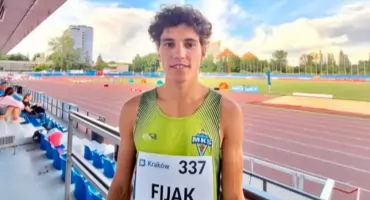 Tomasz Fijak z MKS Żywiec piąty na mistrzostwach Polski U23 w biegu z przeszkodami