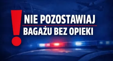 Interwencja służb na dworcu po pozostawieniu bez opieki bagażu