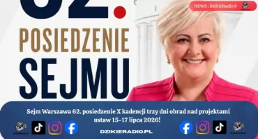 Trzy dni prac Sejmu nad ustawami i sprawozdaniami komisji w Warszawie.