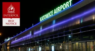 Polka zatrzymana na lotnisku w Pyrzowicach na podstawie czerwonej noty Interpolu